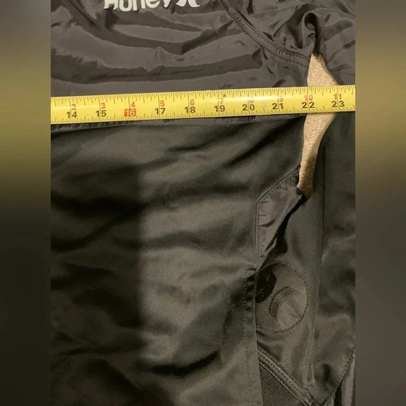 Hurley Nolan track jacket, black sz L - Picture 2 of 6